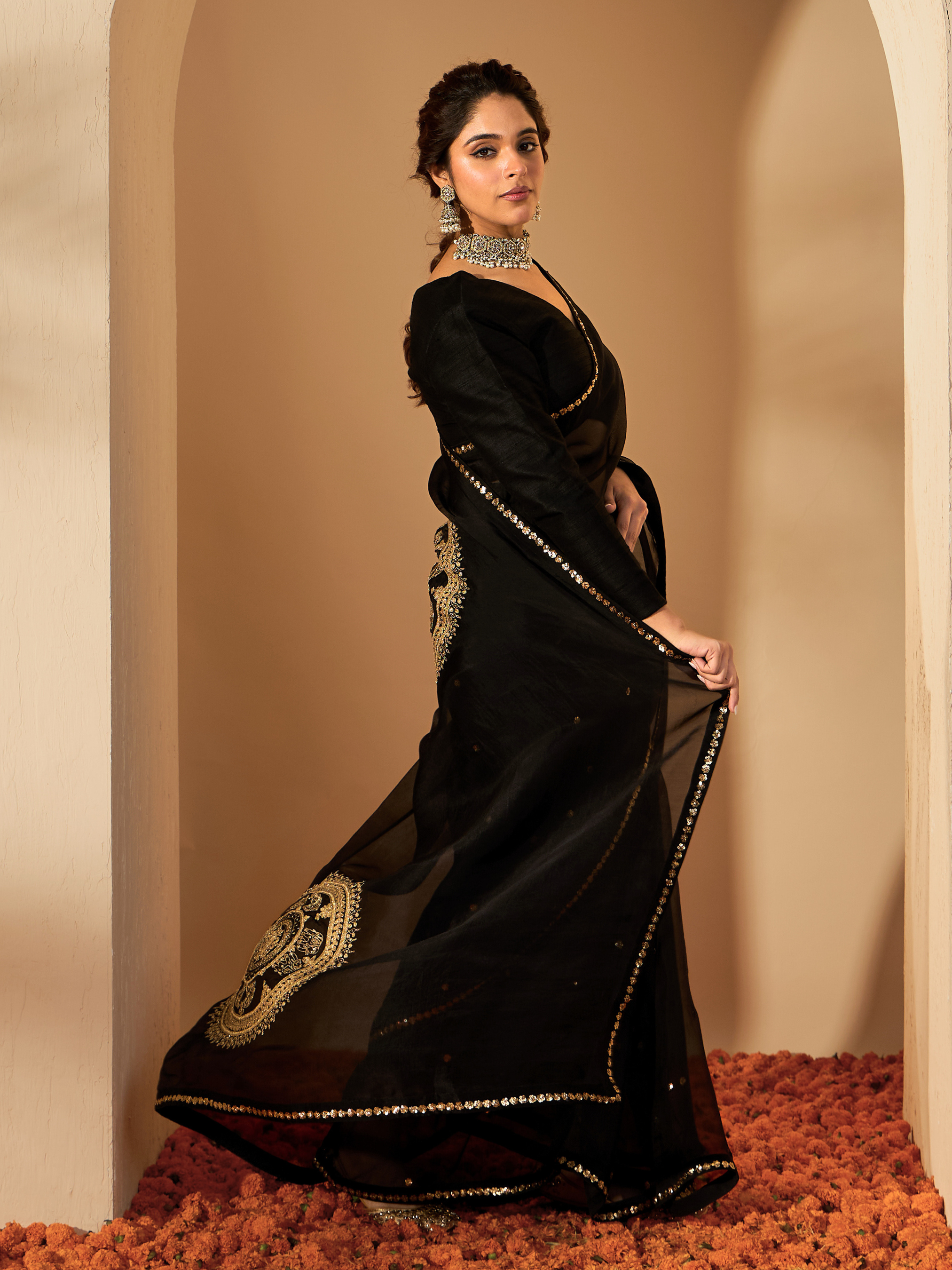 RoohbyRidhimaa- Bhavya Saree Set