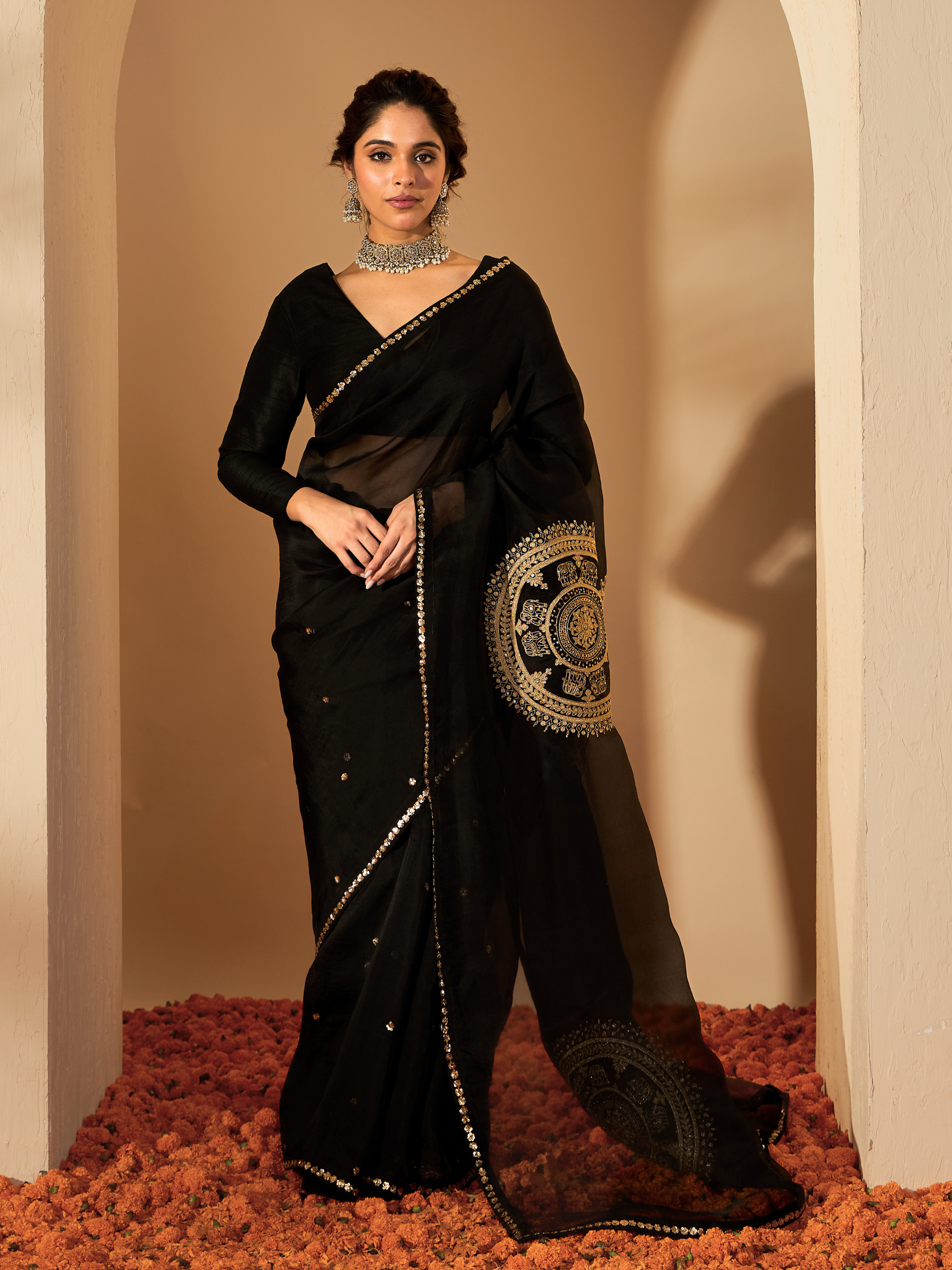 RoohbyRidhimaa- Bhavya Saree Set