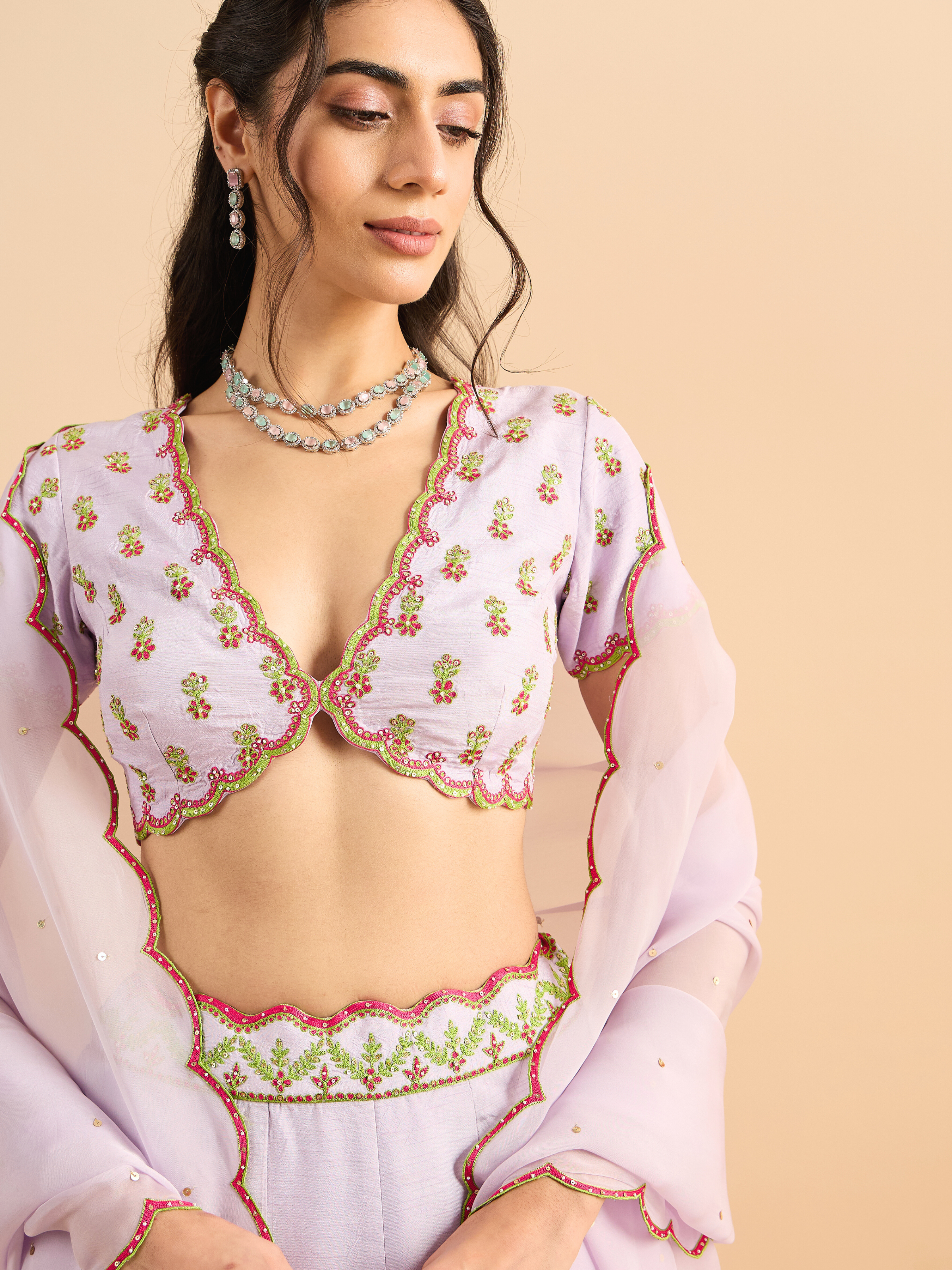 Zaria Lehenga Set