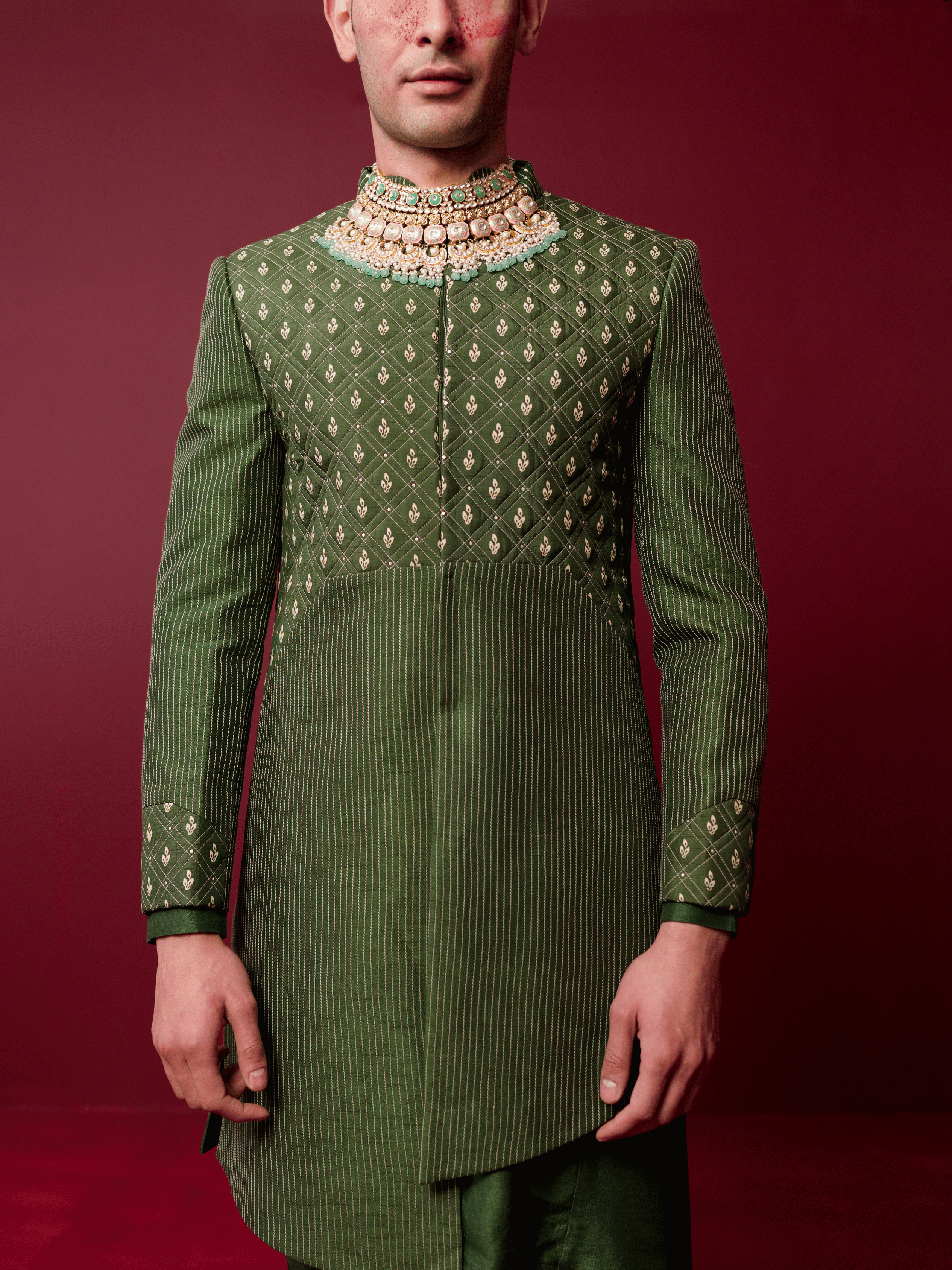 Ridhimaa Gupta- Satya Sherwani Set