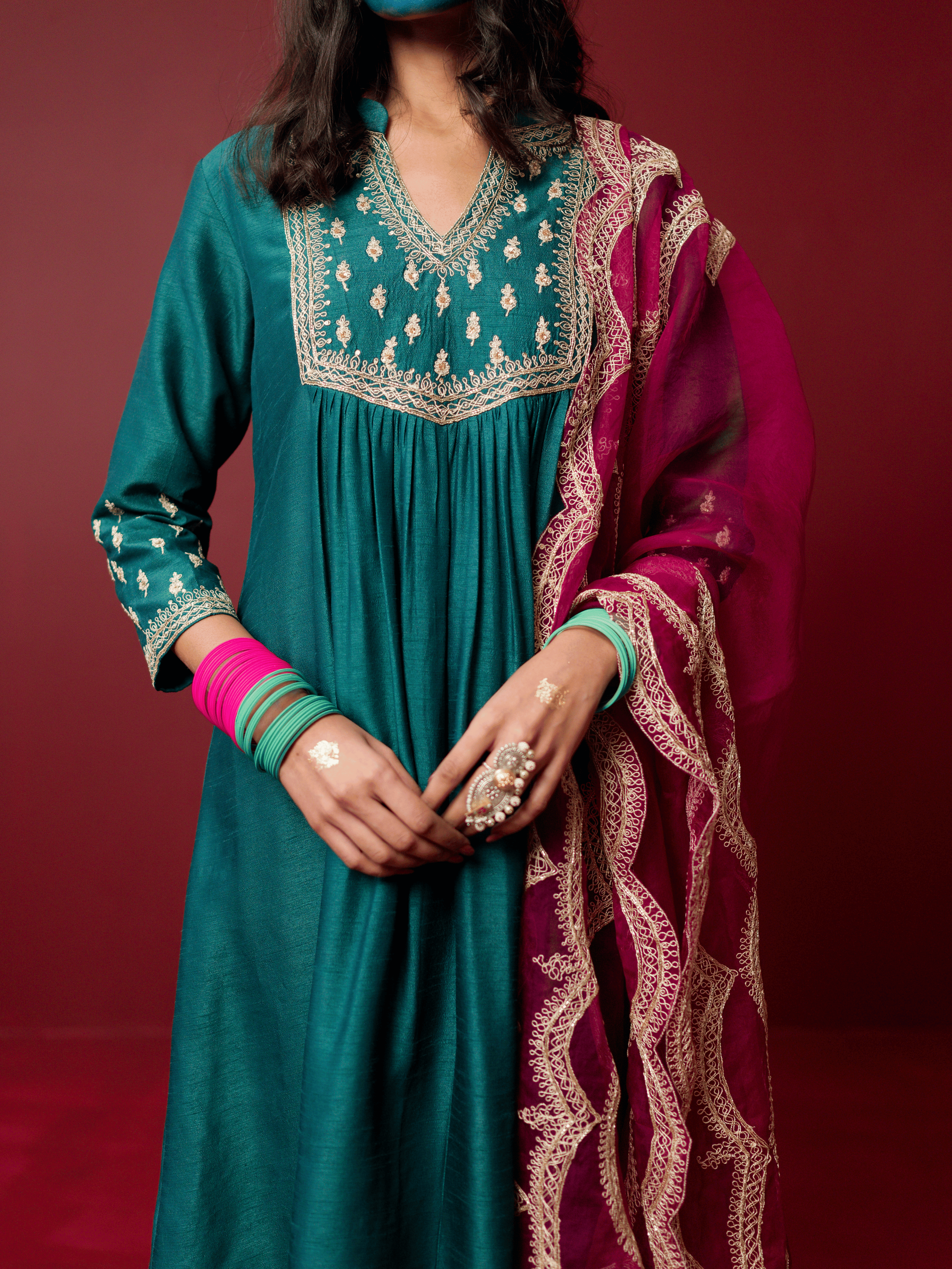 Ridhimaa Gupta- Vandana Kurta Set