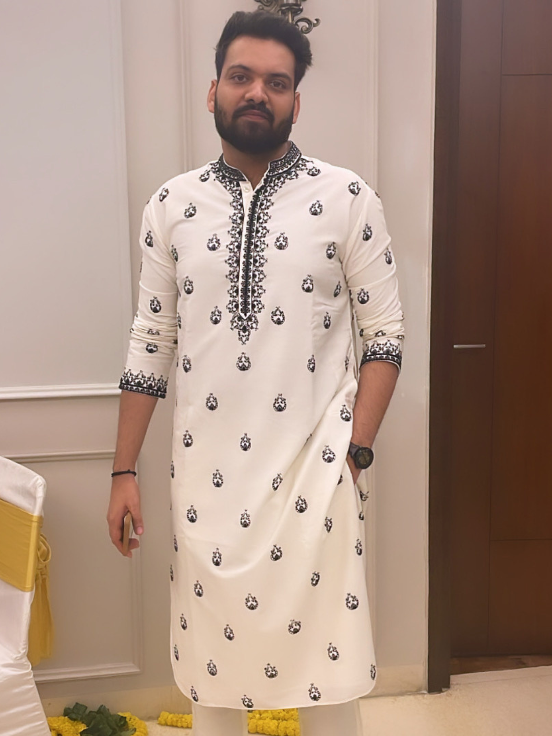 Mayank Gupta in our Shimaaz Kurta Set