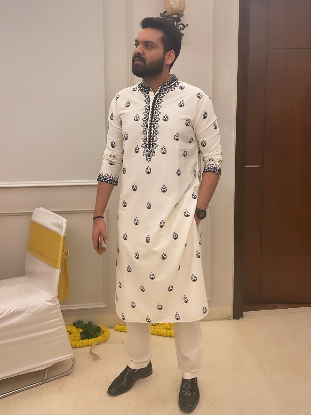 Mayank Gupta in our Shimaaz Kurta Set