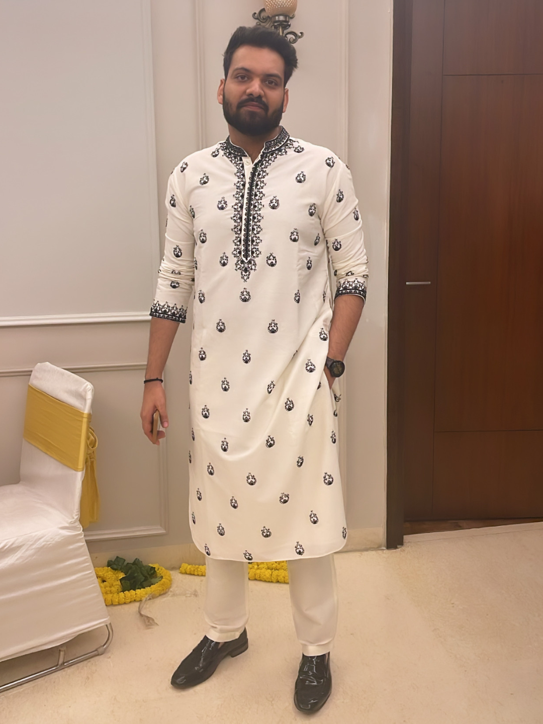 Mayank Gupta in our Shimaaz Kurta Set