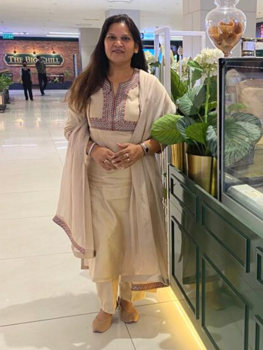 Lalita Gupta in our Sheereen Kurta Set