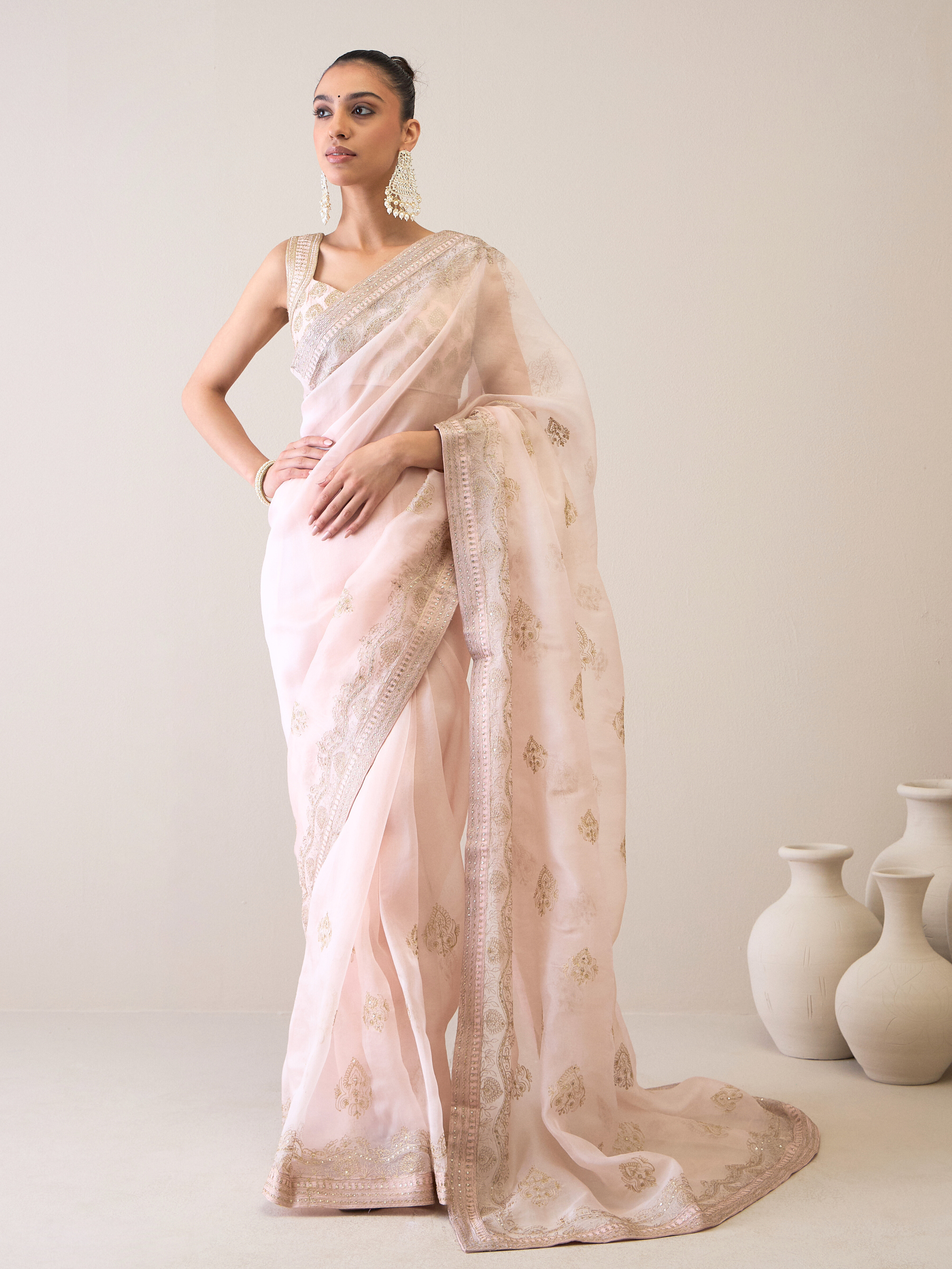 Ridhimaa Gupta- Imroz Saree Set