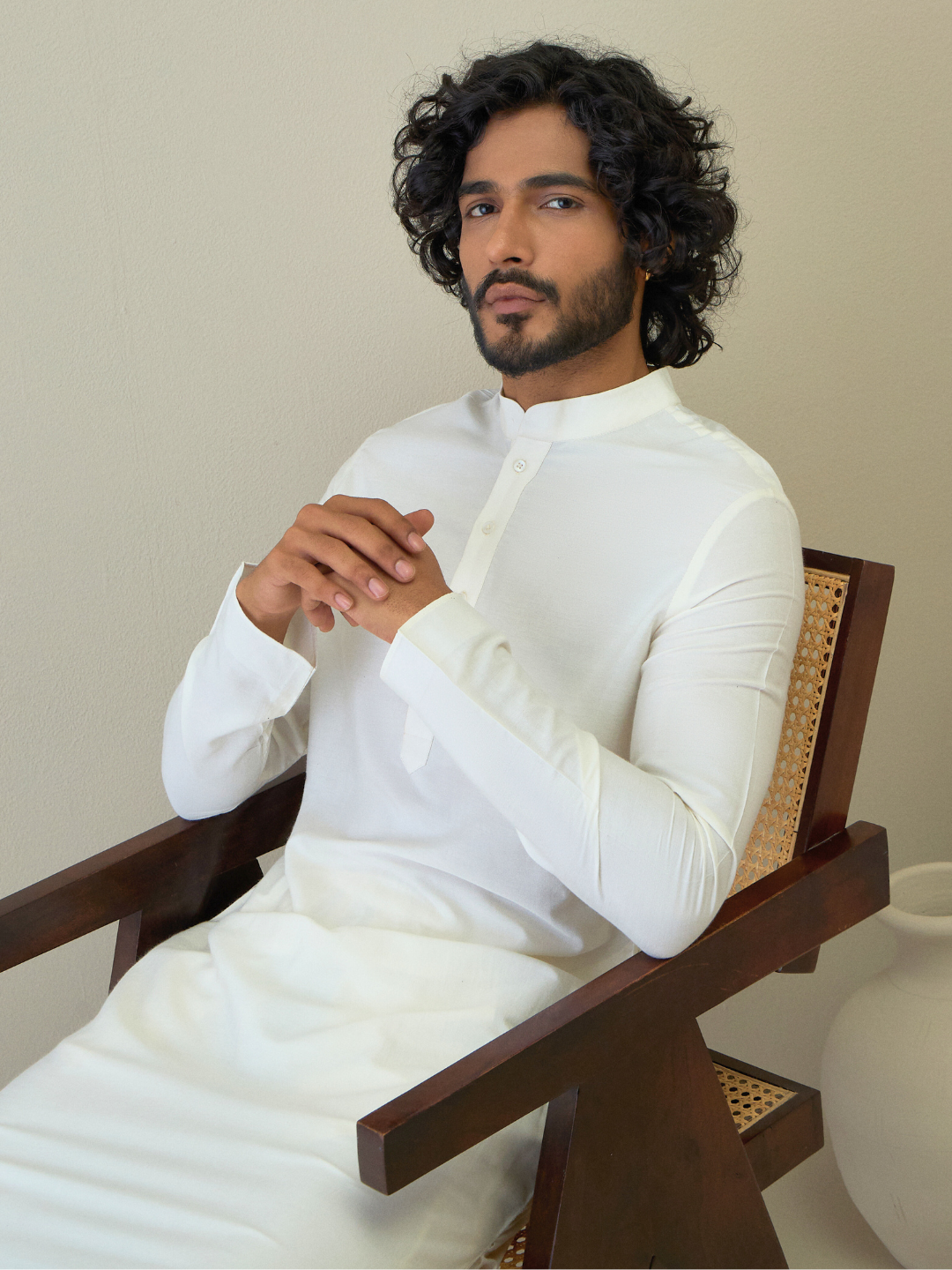 Shwet Kurta Set