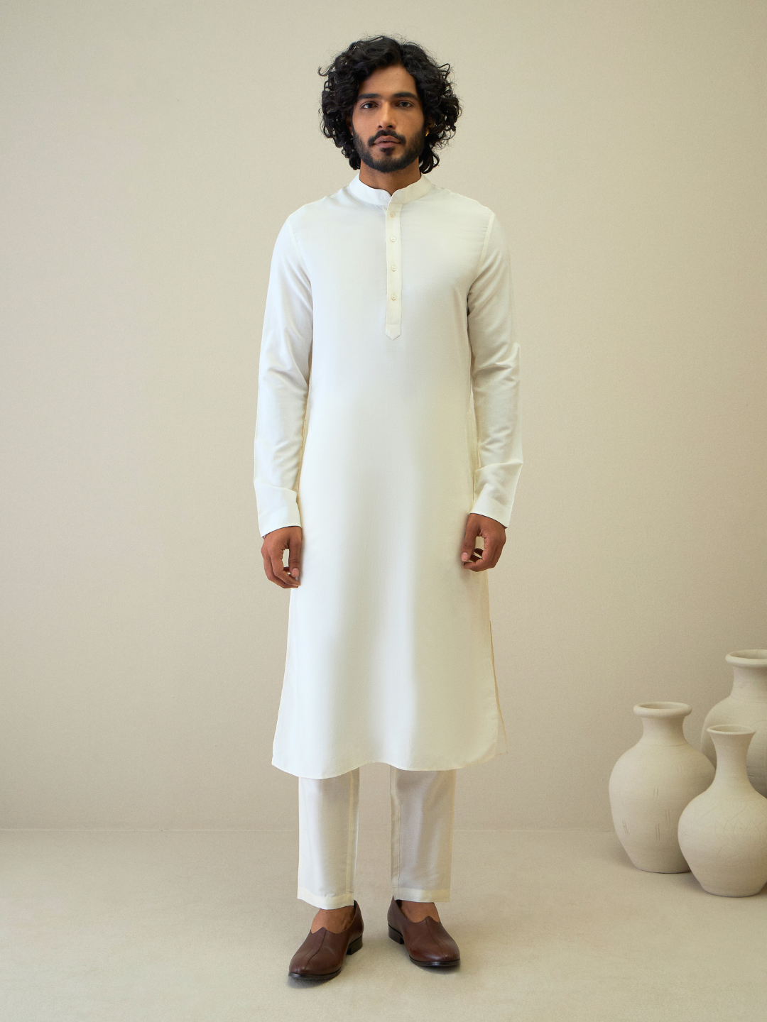 Shwet Kurta Set