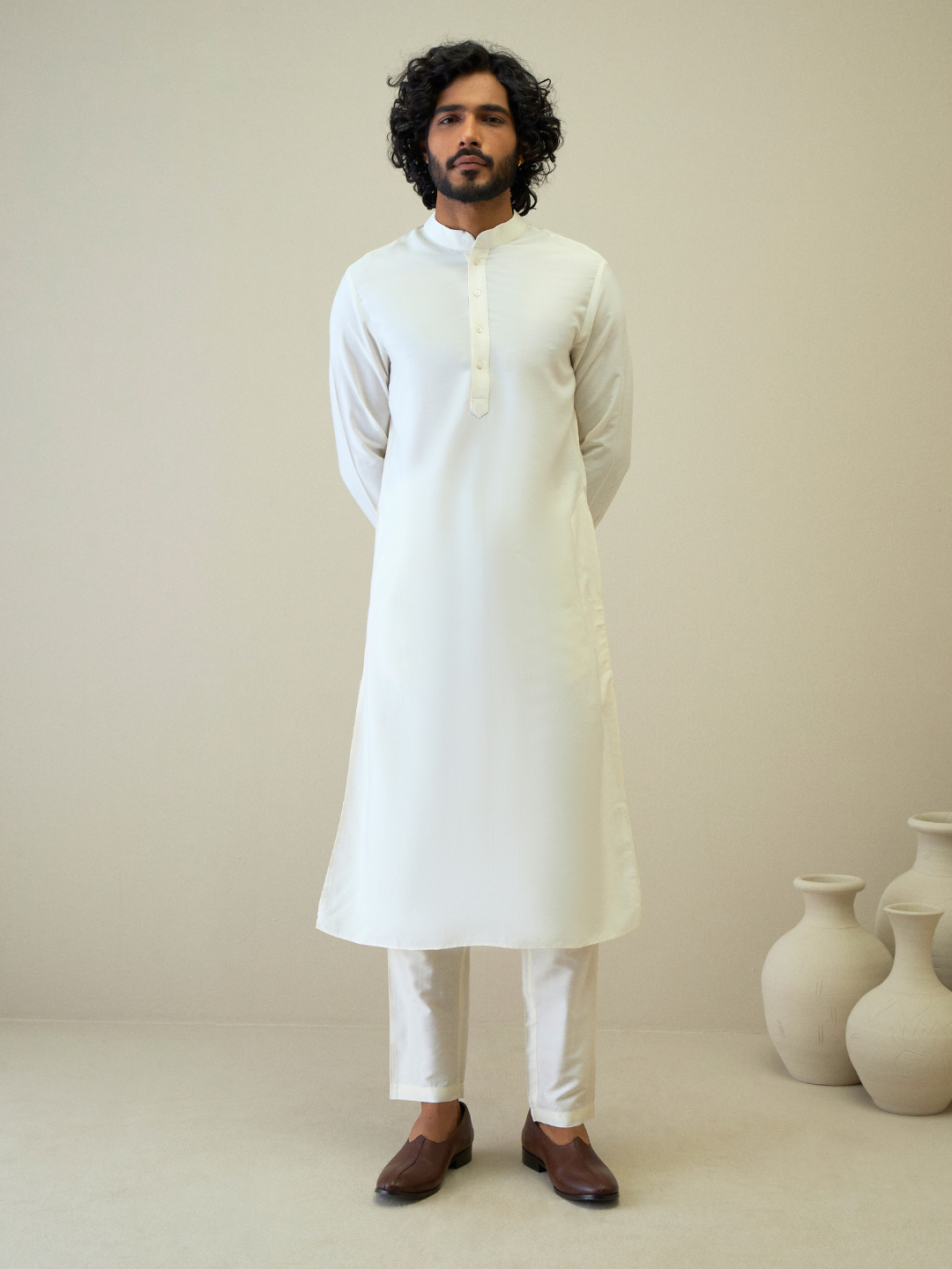 Shwet Kurta Set