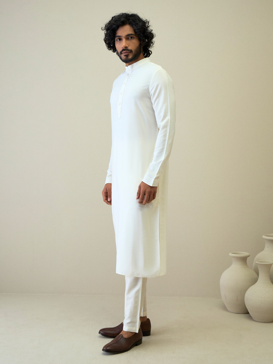 Shwet Kurta Set