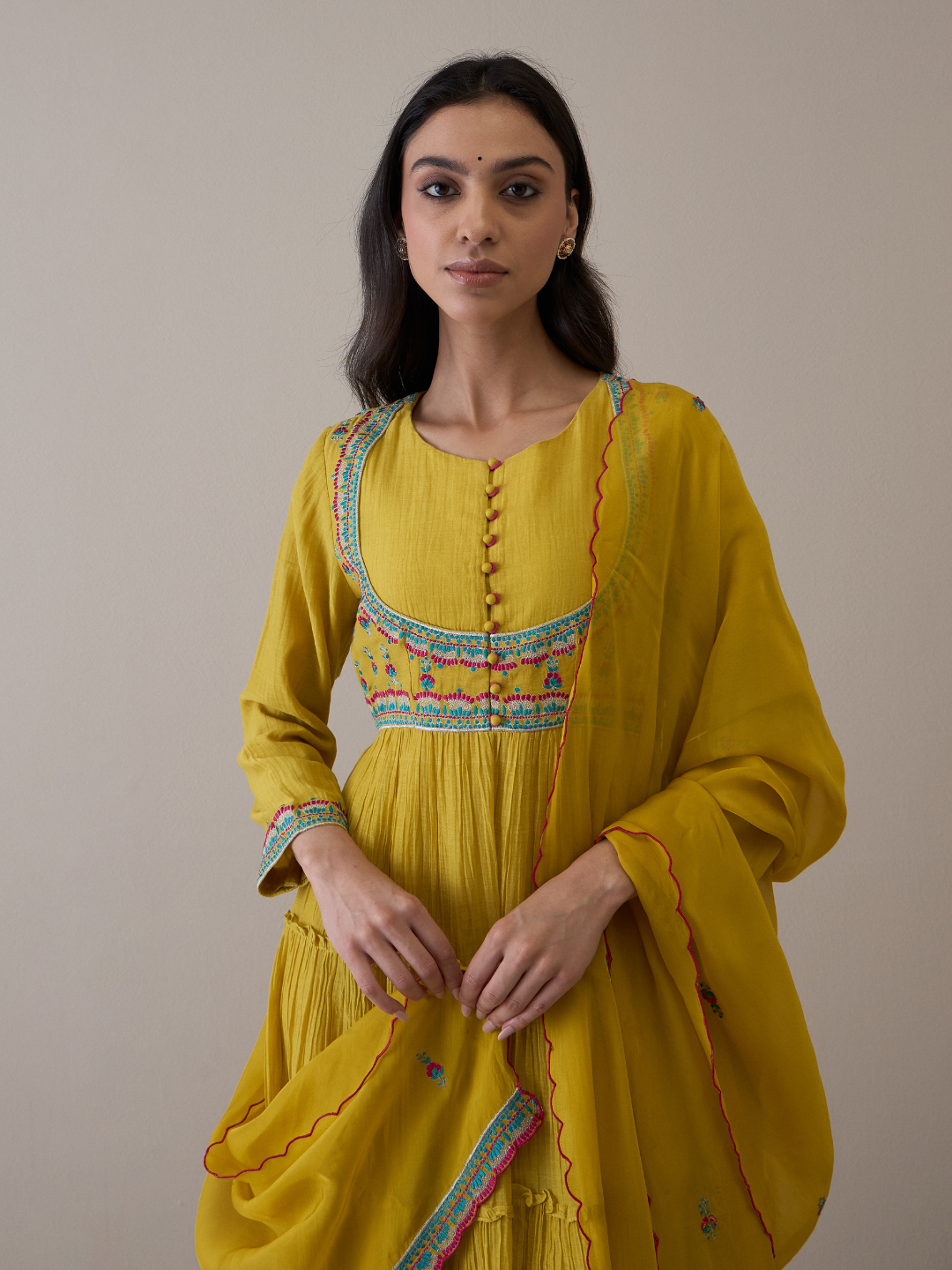 Garima Gupta in our Vardaah Kurta Set