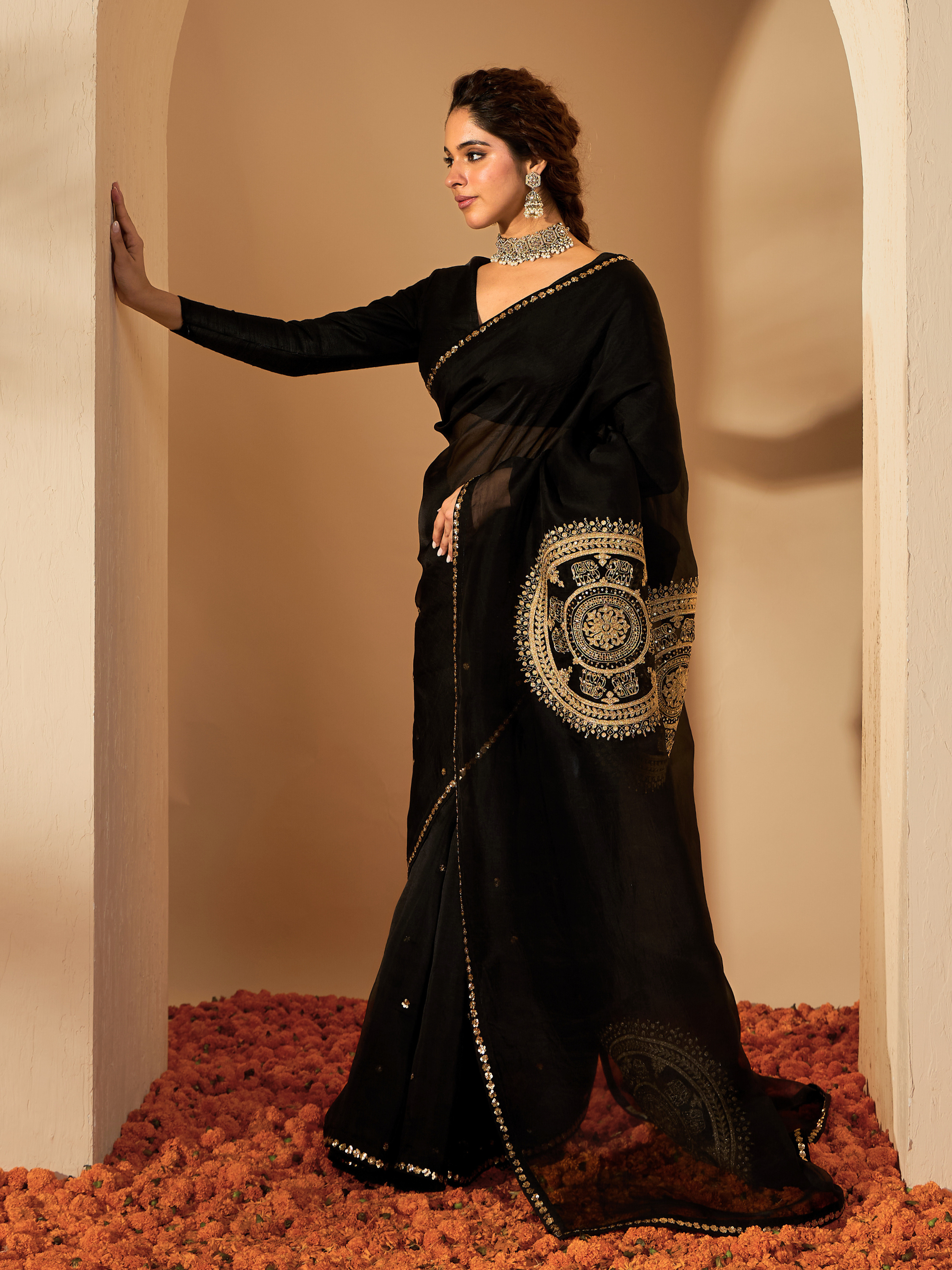 RoohbyRidhimaa- Bhavya Saree Set