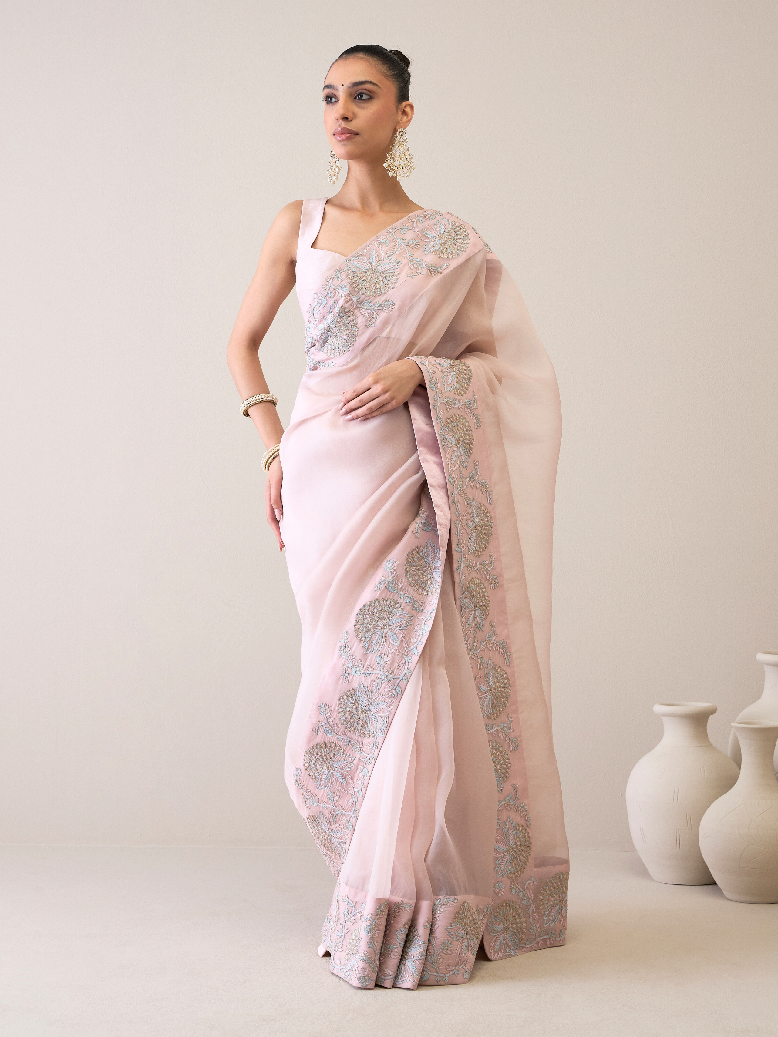 Ridhimaa Gupta- Sayonee Saree Set