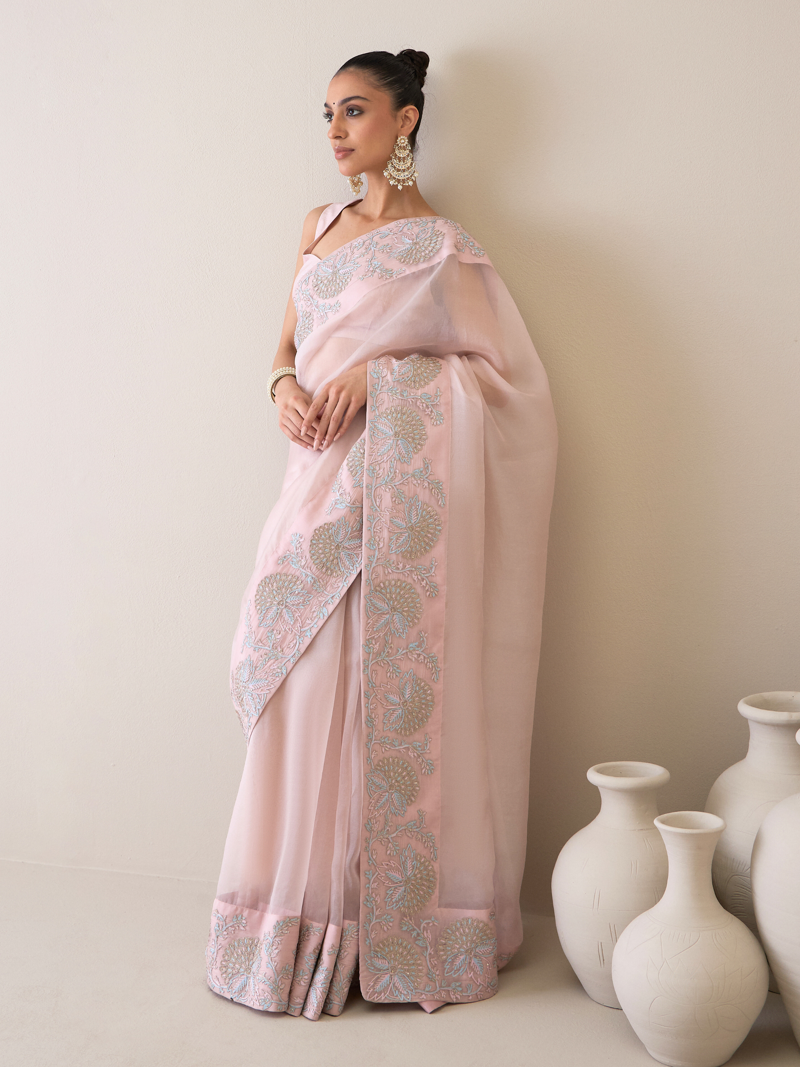 Ridhimaa Gupta- Sayonee Saree Set