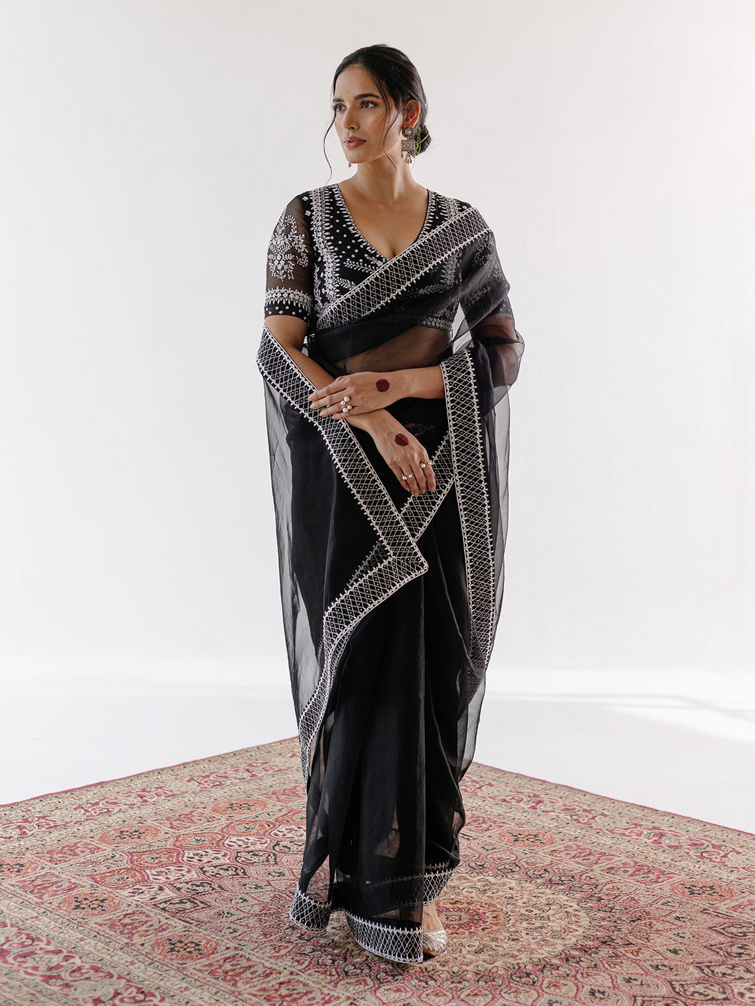 Ridhimaa Gupta- Brahma Saree Set