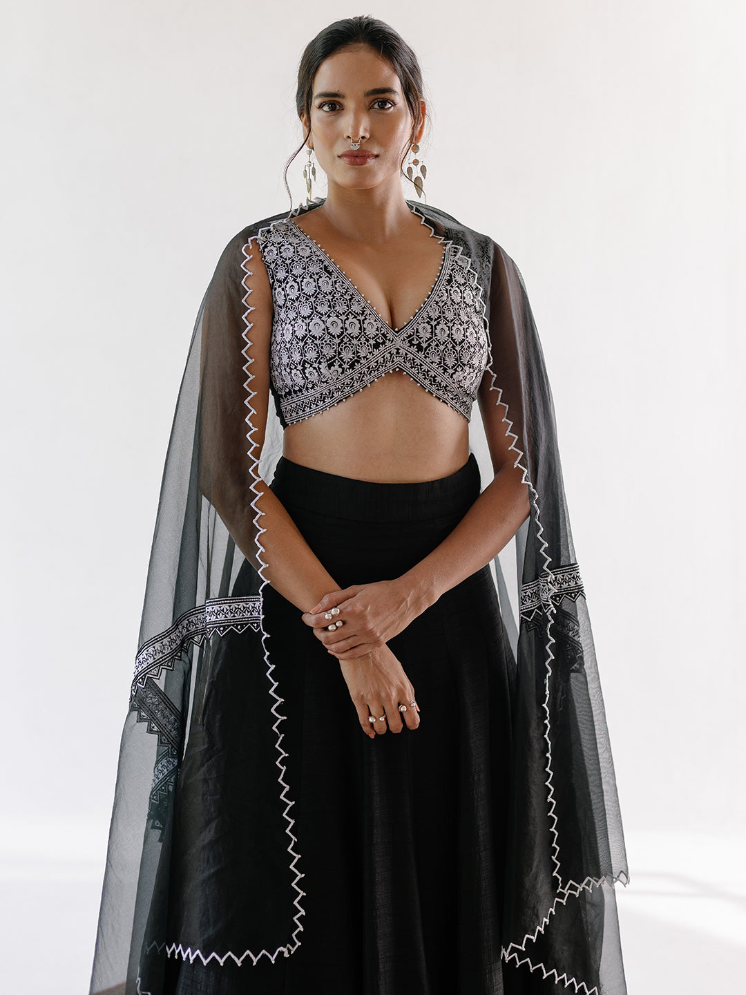 Ridhimaa Gupta- Sadka Lehenga Set